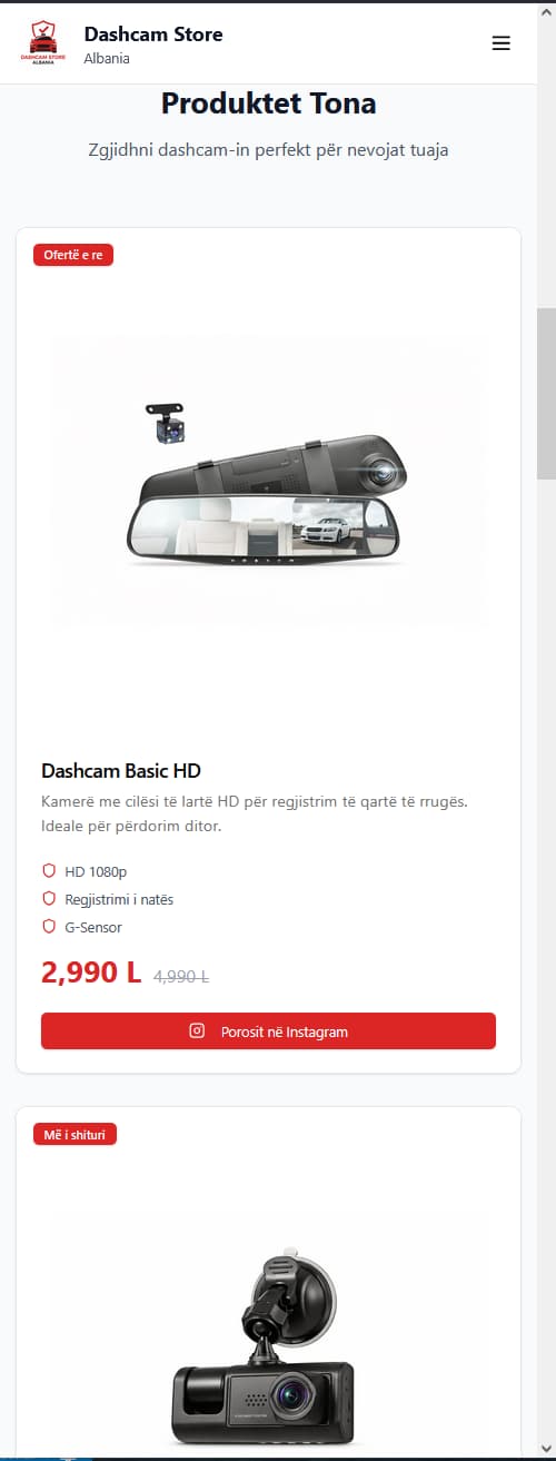Products (Mobile)